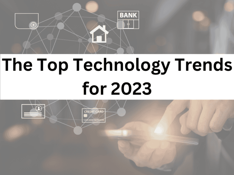 The top technology trends for 2023